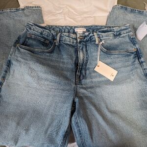 Good American Light Blue Boyfriend Jeans